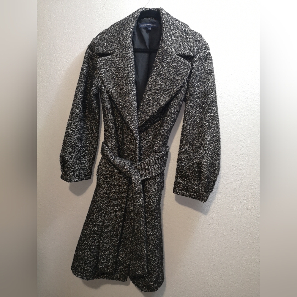 French Connection Epically-Collared Coat - Picture 5 of 10